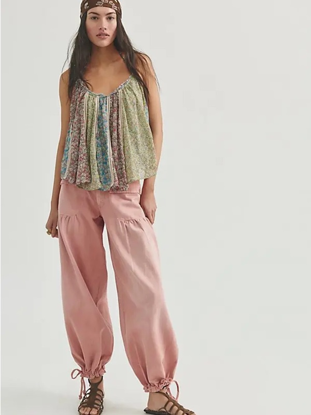 Free People Costa Printed Halter Tank - Picture 4 of 4